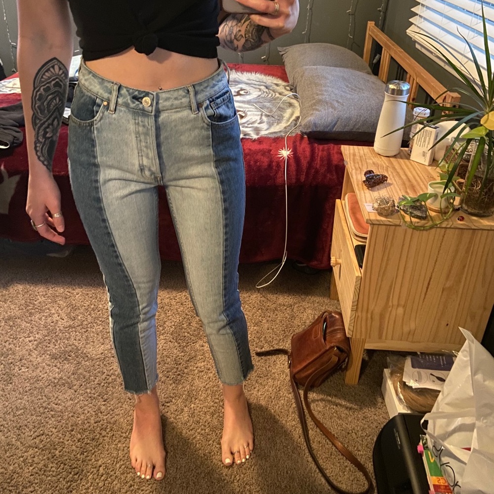 Stripped jeans